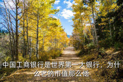中國工商銀行是世界第一大銀行，為什么它的市值那么低