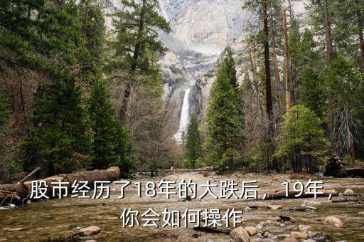 股市經歷了18年的大跌后，19年，你會如何操作