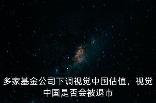 多家基金公司下調(diào)視覺中國估值，視覺中國是否會被退市