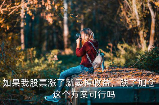 如果我股票漲了就賣掉收益，跌了加倉，這個方案可行嗎
