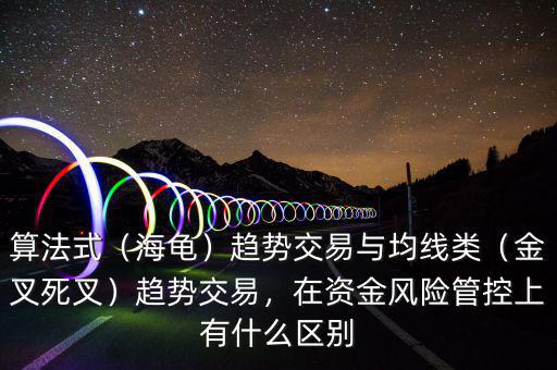 趨同交易什么意思,趨勢(shì)交易與均線(xiàn)類(lèi)