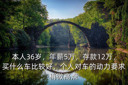 本人36歲，年薪5萬，存款12萬，買什么車比較好，個(gè)人對(duì)車的動(dòng)力要求稍微高點(diǎn)