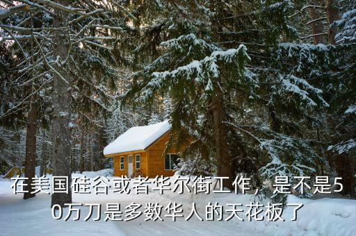 在美國硅谷或者華爾街工作，是不是50萬刀是多數華人的天花板了