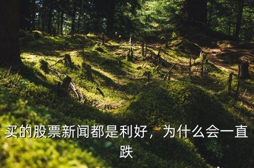 買的股票新聞都是利好，為什么會一直跌