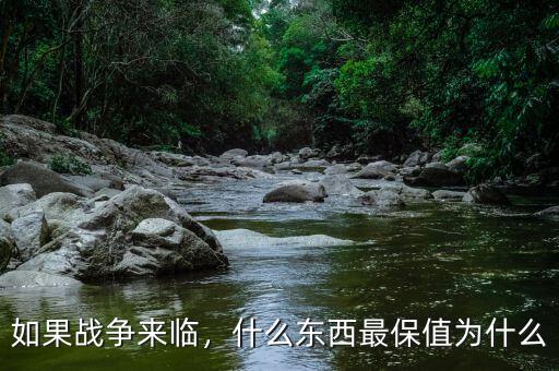 如果戰(zhàn)爭(zhēng)來(lái)臨，什么東西最保值為什么