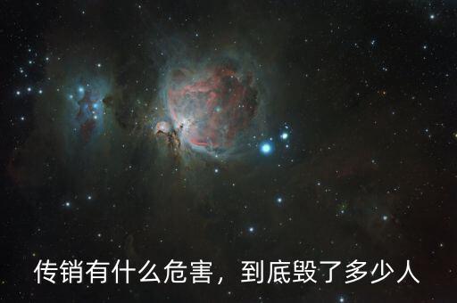 傳銷有什么危害，到底毀了多少人