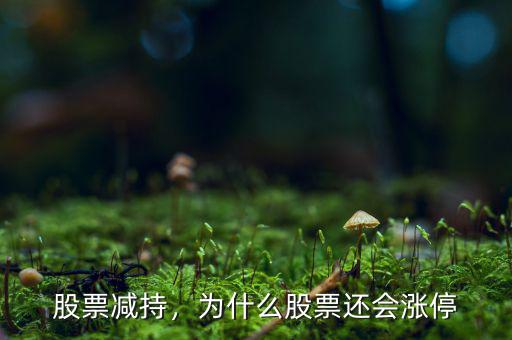股票減持，為什么股票還會(huì)漲停