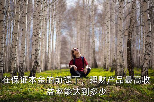 在保證本金的前提下，理財(cái)產(chǎn)品最高收益率能達(dá)到多少