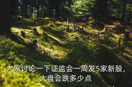 大家討論一下證監(jiān)會一周發(fā)5家新股，大盤會跌多少點(diǎn)