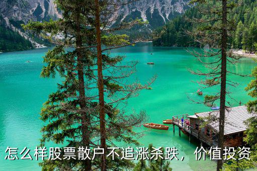 怎么樣股票散戶不追漲殺跌，價值投資