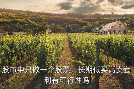 股市中只做一個股票，長期低買高賣套利有可行性嗎