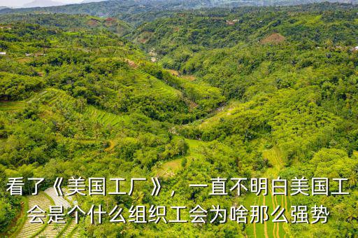 看了《美國(guó)工廠》，一直不明白美國(guó)工會(huì)是個(gè)什么組織工會(huì)為啥那么強(qiáng)勢(shì)