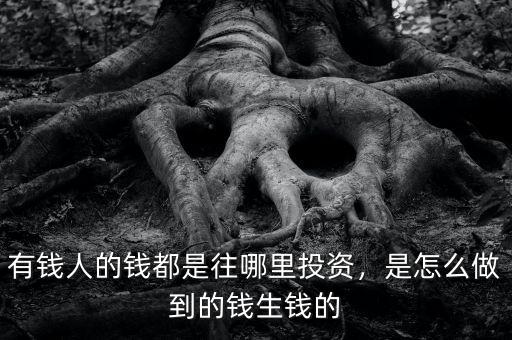 有錢(qián)人的錢(qián)都是往哪里投資，是怎么做到的錢(qián)生錢(qián)的