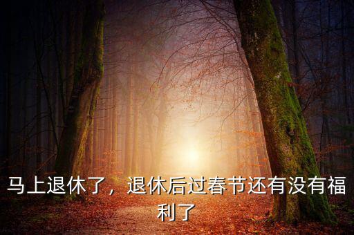 馬上退休了，退休后過春節(jié)還有沒有福利了