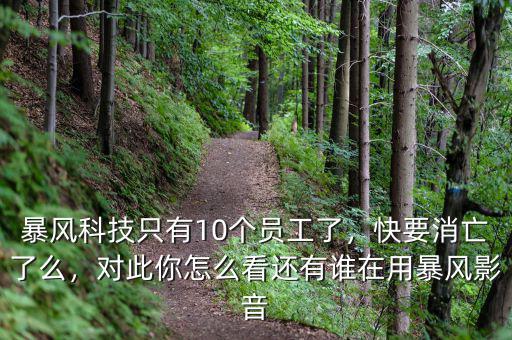暴風科技只有10個員工了，快要消亡了么，對此你怎么看還有誰在用暴風影音