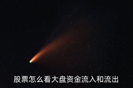股票怎么看大盤(pán)資金流入和流出