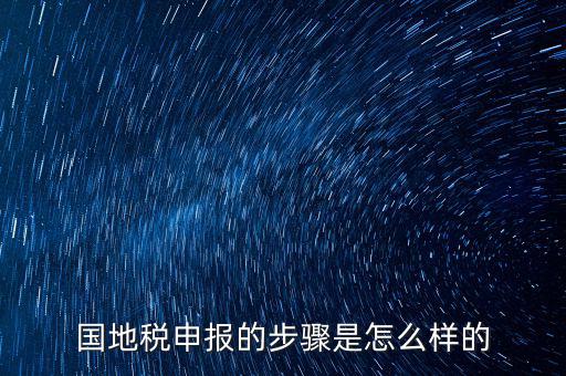 貴州的國(guó)地稅申報(bào)方法是什么意思，國(guó)地稅聯(lián)合稅費(fèi)申報(bào)什么意思