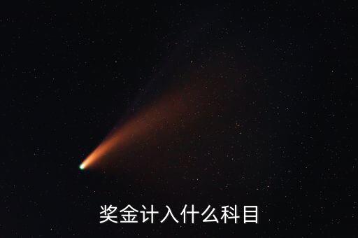 單位抽獎獎金什么入賬，獎金計入什么科目