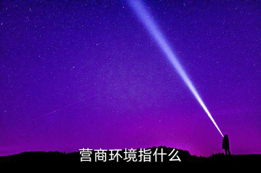什么樣的稅收營(yíng)商環(huán)境，營(yíng)商環(huán)境指什么