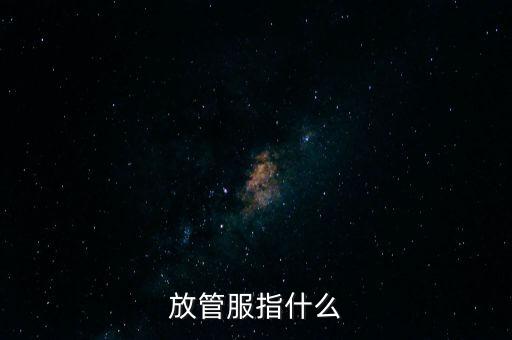 稅收放管服是什么意思，放管服是什么意思 放管服的解釋
