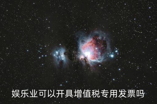 什么是娛樂業(yè)發(fā)票，娛樂業(yè)增值稅發(fā)票有幾種
