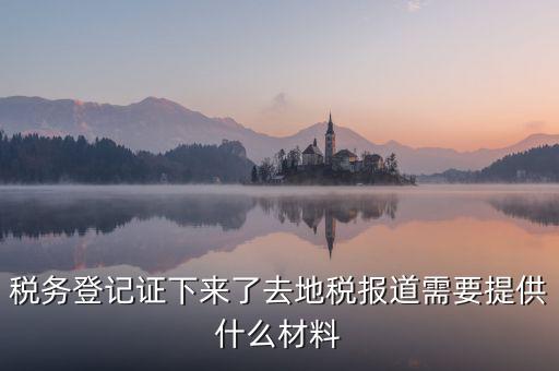 國地稅報道需要什么，地稅報道需要什么材料2016最新的