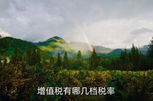 增值稅四檔稅率是什么，增值稅有哪幾檔稅率