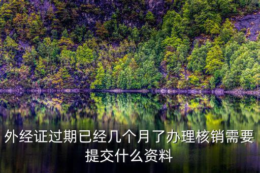 外經(jīng)證過(guò)期已經(jīng)幾個(gè)月了辦理核銷(xiāo)需要提交什么資料