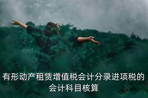 有形動產(chǎn)租賃增值稅會計分錄進(jìn)項(xiàng)稅的會計科目核算