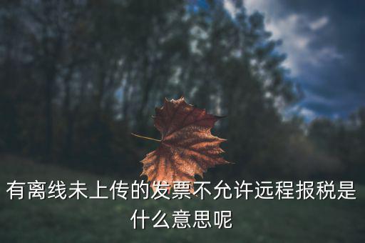 遠程報稅是什么意思，征期抄報稅和遠程報稅是一個概念嗎有什么區(qū)別呢