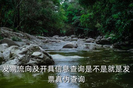 發(fā)票流向一致是什么意思，發(fā)票流向及開具信息查詢是不是就是發(fā)票真?zhèn)尾樵?/></a></span><span id=