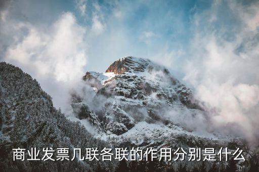 發(fā)票聯(lián)次作用是什么意思，發(fā)票有幾聯(lián)各聯(lián)用途是什么