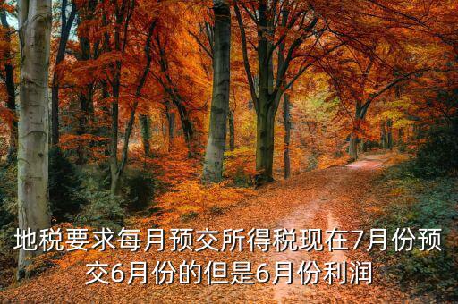 地稅為什么要預(yù)繳，地稅讓預(yù)交個(gè)稅按著月收入 的10754020 有誰(shuí)知道這是什么