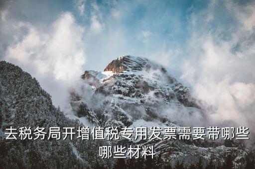 去稅務(wù)局驗(yàn)增票要帶什么東西，去稅務(wù)局購(gòu)買普通的增值稅發(fā)票我需要準(zhǔn)備什么材料