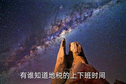 船營區(qū)地稅局什么時候上班，地稅的工作時間