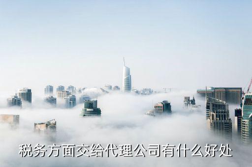 稅務互聯(lián)網十什么影響嗎，稅務方面交給代理公司有什么好處