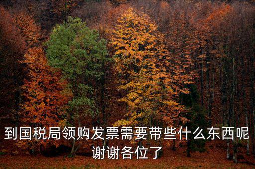 去國(guó)稅領(lǐng)發(fā)票需要帶什么，國(guó)稅領(lǐng)取發(fā)票需帶什么材料不是初次領(lǐng)購(gòu)