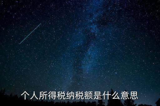 個人納稅號是什么意思，什么是稅號啊