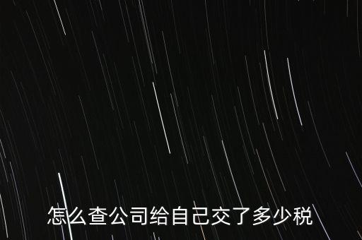 如何查公司的繳稅，現(xiàn)在查公司是否交納稅怎樣查