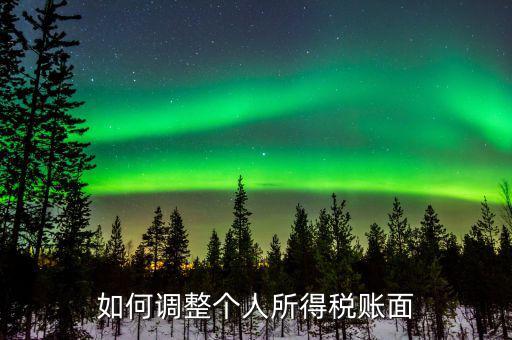 申報(bào)個(gè)人所得稅與實(shí)算相差4分如何憑證調(diào)整，所得稅賬上與申報(bào)的數(shù) 不一樣怎么調(diào)