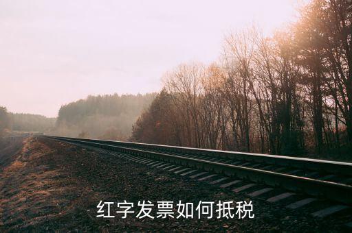 紅字發(fā)票 如何抵扣稅款，紅字發(fā)票如何抵稅