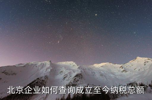 北京如何查詢公司的納稅等級，在國稅局要查一個公司的納稅情況怎么查