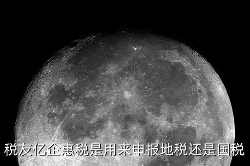 億企惠稅如何報(bào)地稅，稅友億企惠稅是用來(lái)申報(bào)地稅還是國(guó)稅