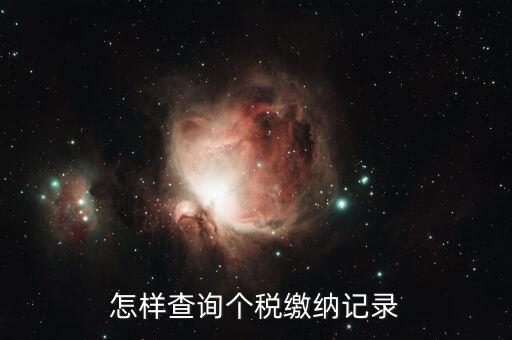 個(gè)人所得稅如何在地稅查詢，怎樣查詢個(gè)稅繳納記錄