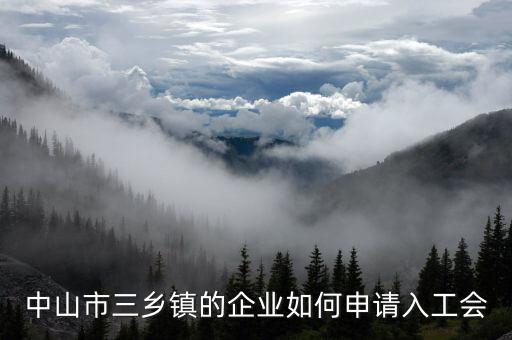 企業(yè)工會如何申報，中山市三鄉(xiāng)鎮(zhèn)的企業(yè)如何申請入工會