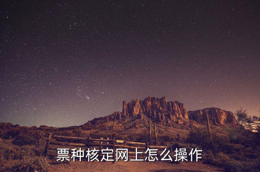 深圳如何票種核定，票種核定網(wǎng)上怎么操作