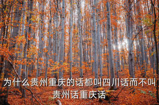 貴州為什么比重慶差，貴州人都覺得重慶是山區(qū)很窮嗎我也是今天遇到一個(gè)貴州銅仁女