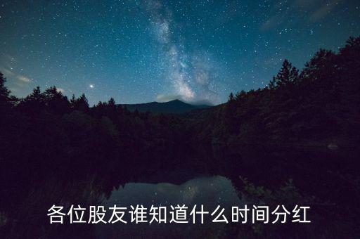 湖北能源什么時候分紅，601991什么時候分紅