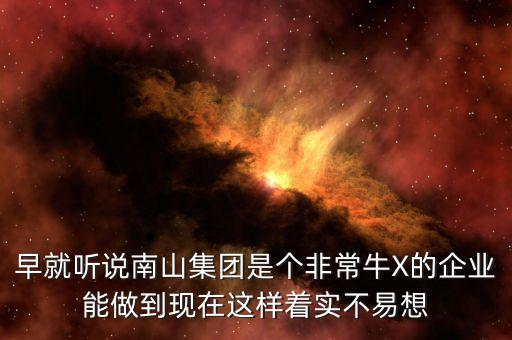 南山集團對南山村的作用有什么，南山村的介紹