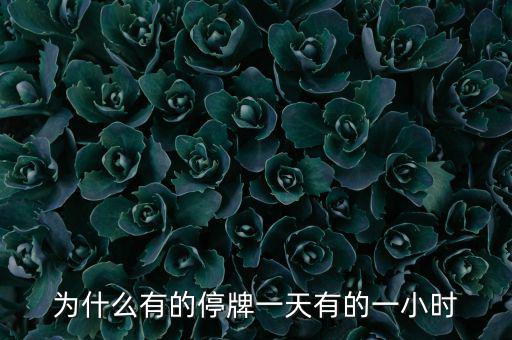 什么情況下停牌一小時(shí)，當(dāng)日委托幾點(diǎn)起有效要是停牌一小時(shí)幾點(diǎn)開(kāi)始
